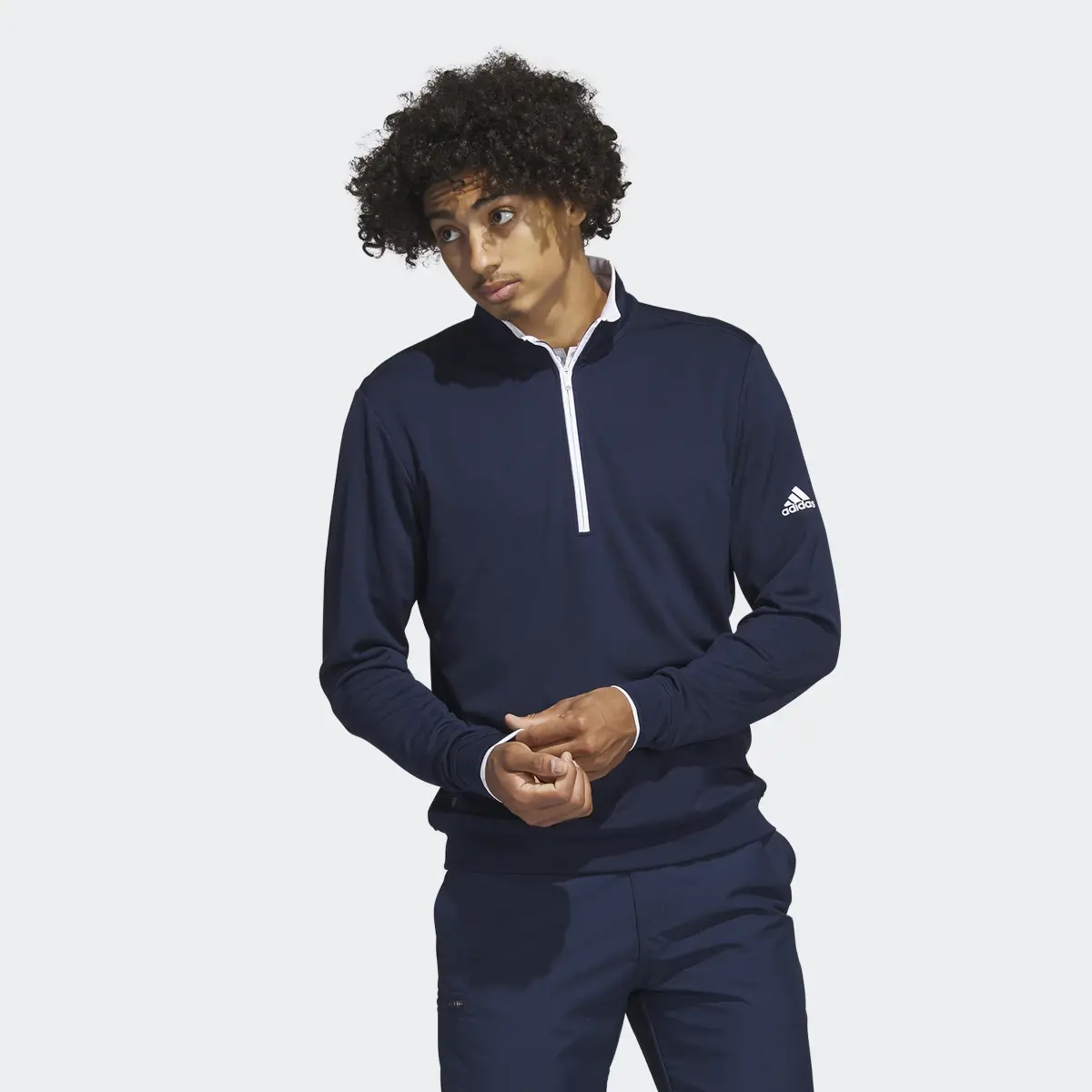 Adidas Quarter-Zip Pullover. 2