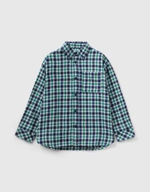 check flannel shirt