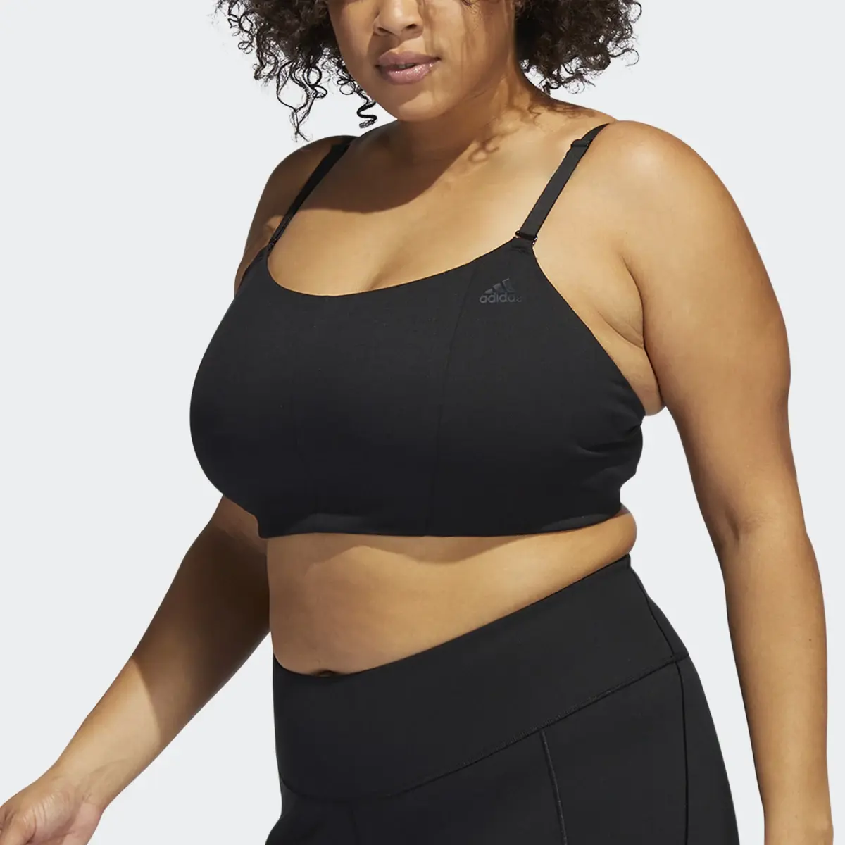 Adidas Yoga Studio Light-Support Bra (Plus Size). 1