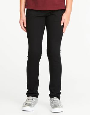 Old Navy Skinny School Uniform Pants for Girls black