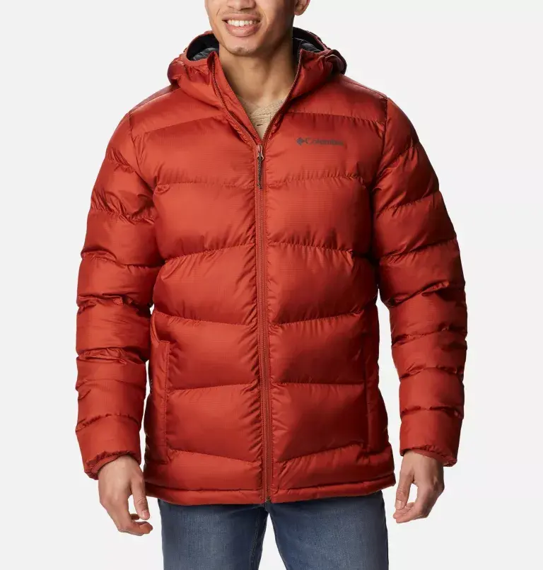 Columbia Men's Fivemile Butte™ Hooded Puffer Jacket. 2