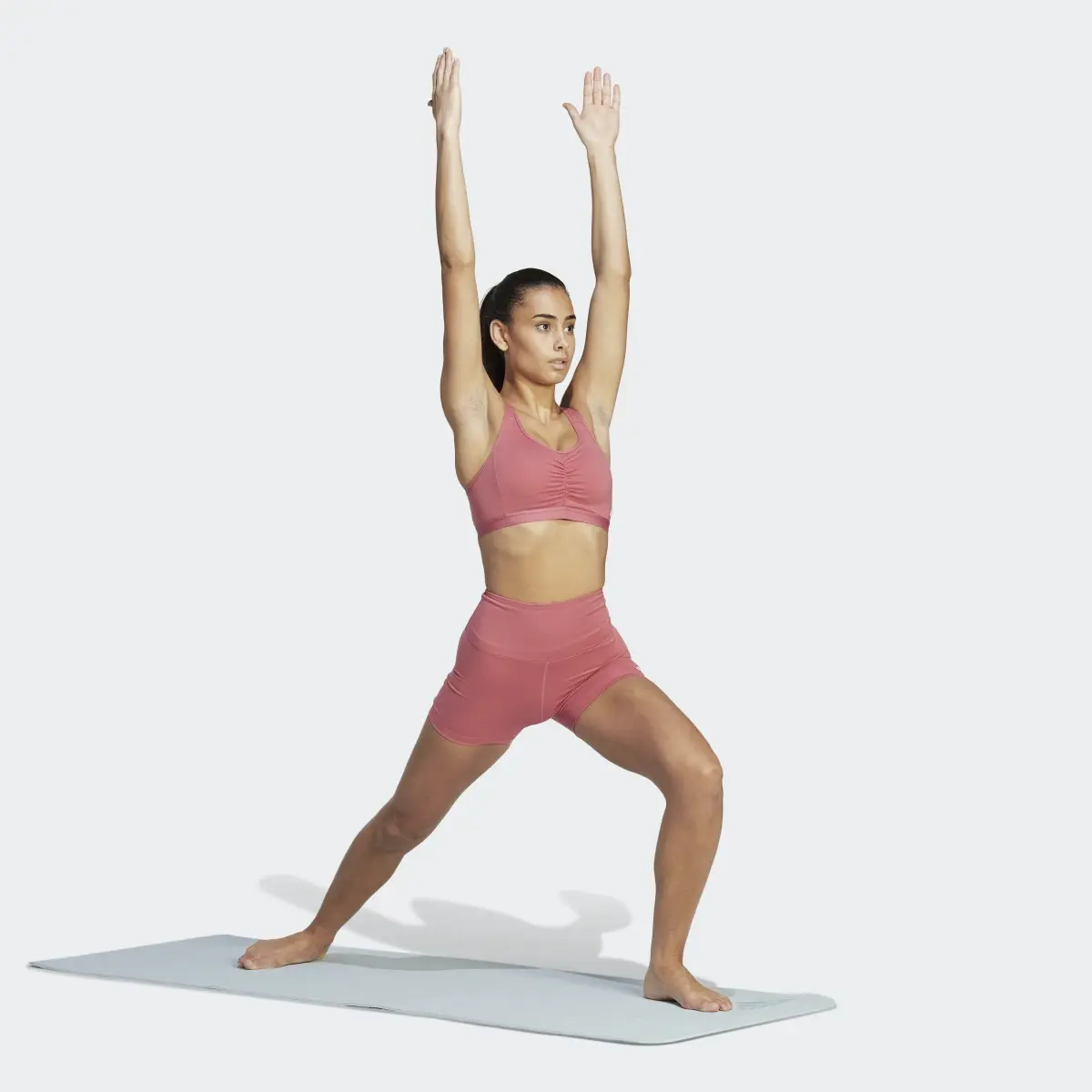 Adidas Yoga Essentials High-Waisted Short Leggings. 3
