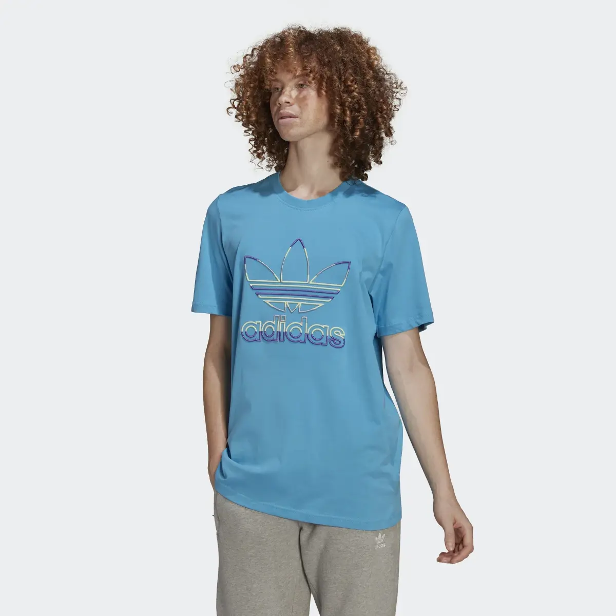 Adidas Camiseta Trefoil. 2