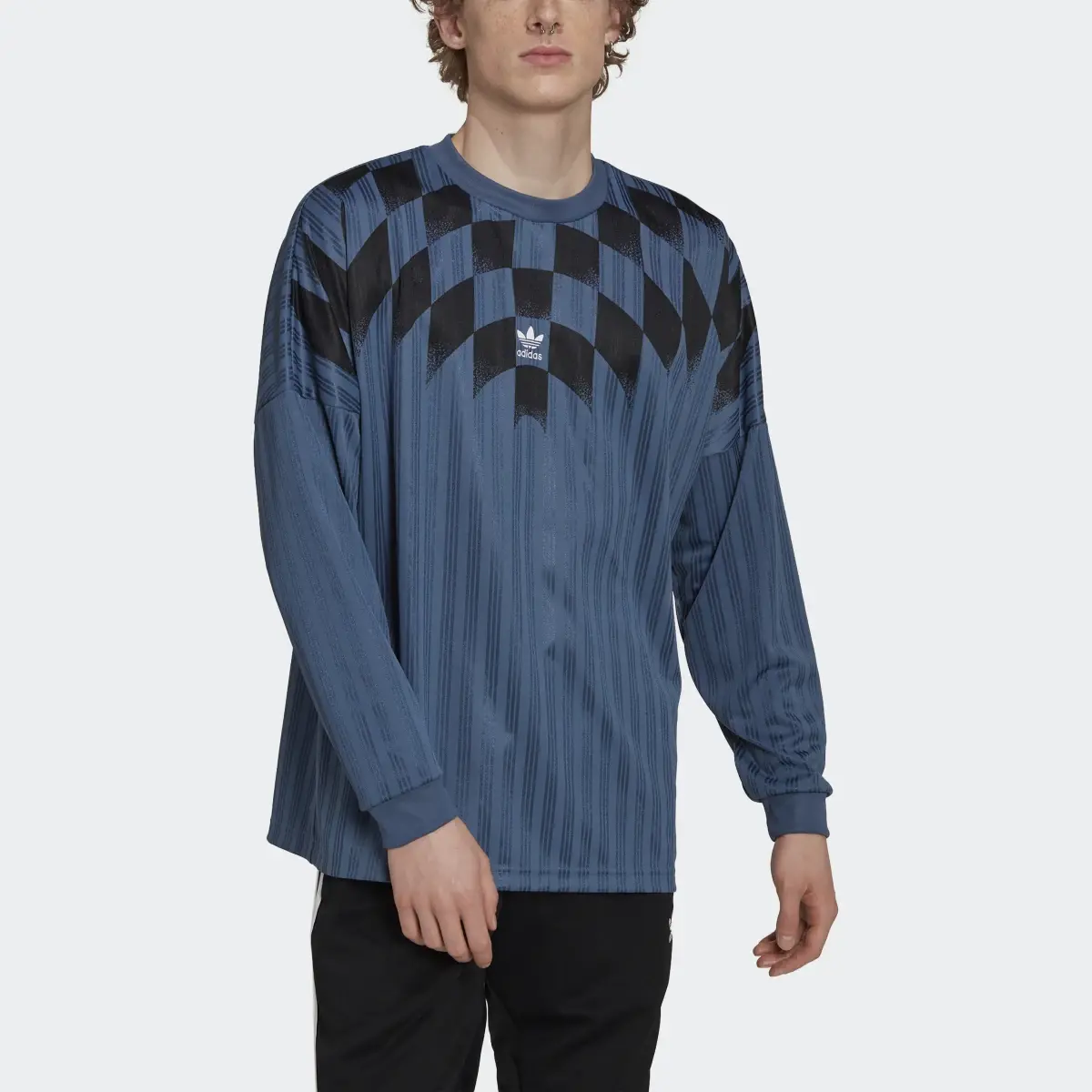 Adidas Rekive Graphic Long Sleeve Jersey. 1