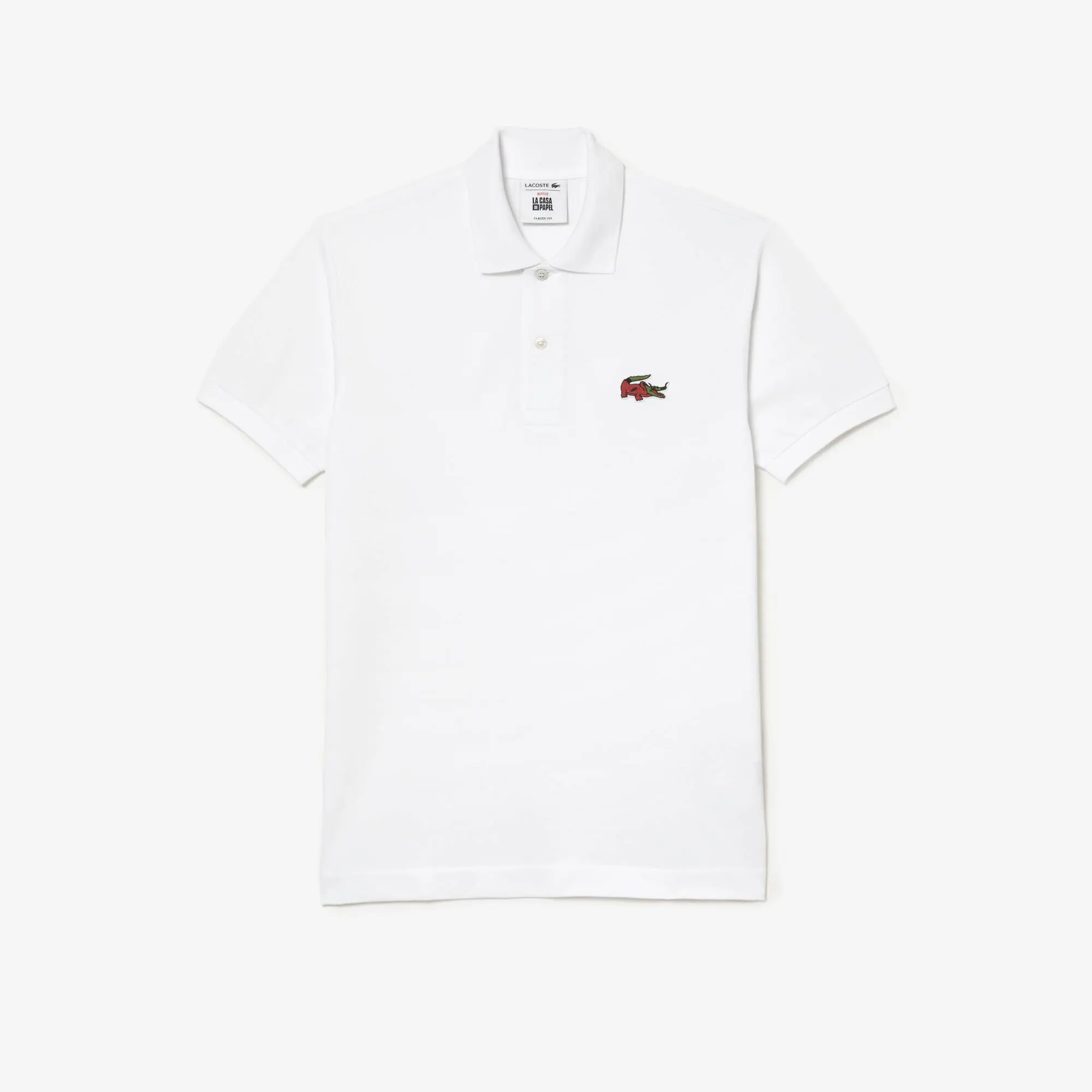 Lacoste Men’s Lacoste x Netflix Organic Cotton Polo Shirt. 2