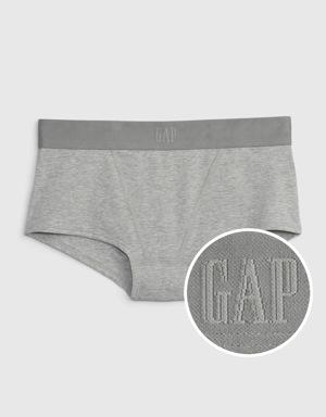 Gap Stretch Cotton Gap Logo Hipster gray