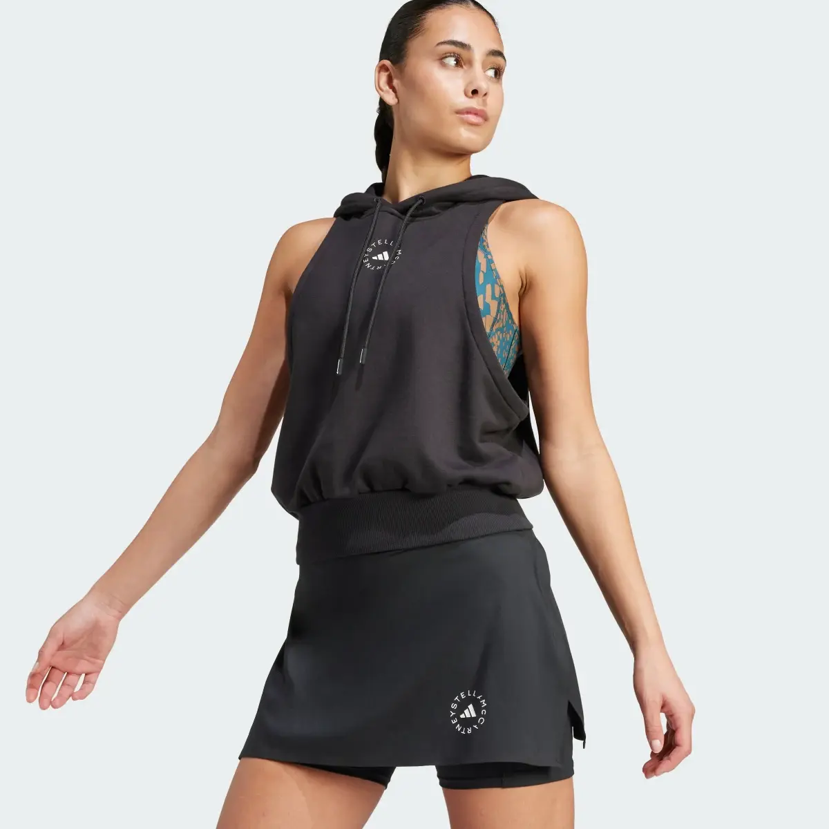 Adidas by Stella McCartney Sportswear Sleeveless Hoodie. 1