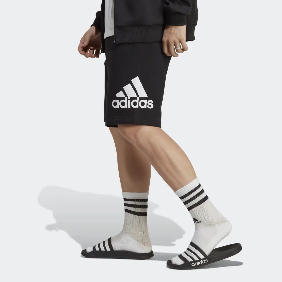 Adidas Essentials Big Logo French Terry Şort. 2