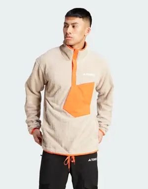 Adidas Pullover molleton poils longs Terrex XPLORIC. 2 Adidas Pullover molleton poils longs Terrex XPLORIC. 2