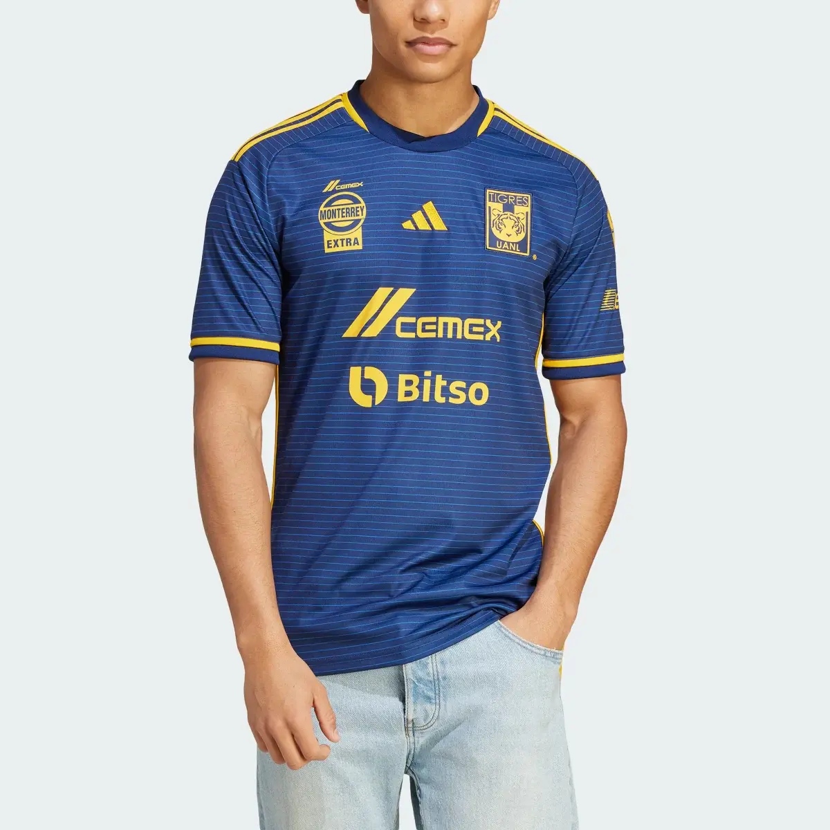 Adidas Jersey Uniforme de Visitante Tigres UANL 23/24. 1