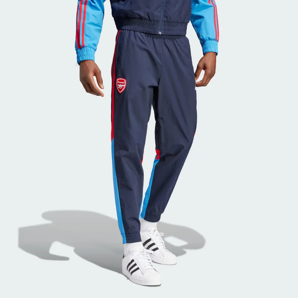 Adidas Arsenal Woven Track Tracksuit Bottoms. 2