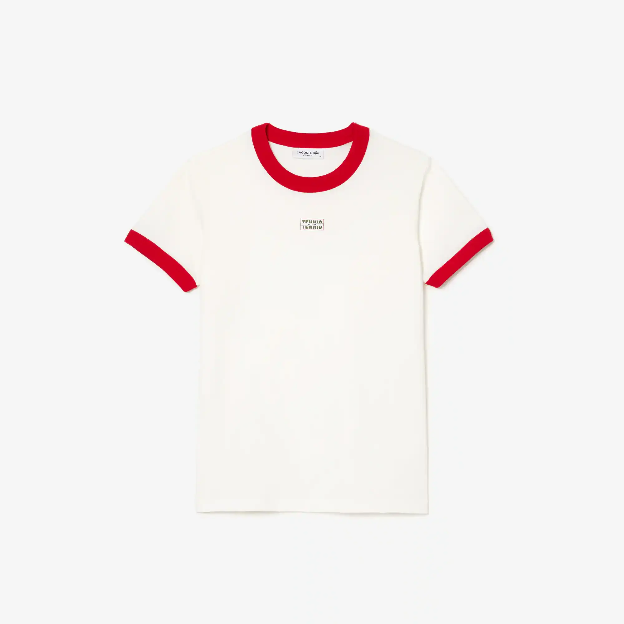 Lacoste Women's Slim Fit Cotton Tennis T-Shirt. 1