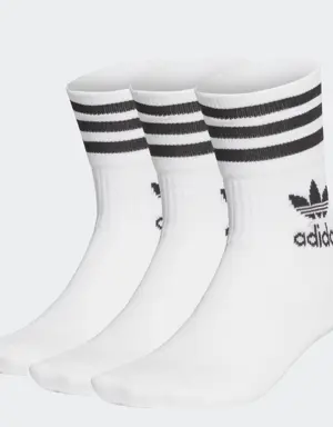 Adidas Enjoy Summer Mid Cut Crew Socks 3 Pairs
