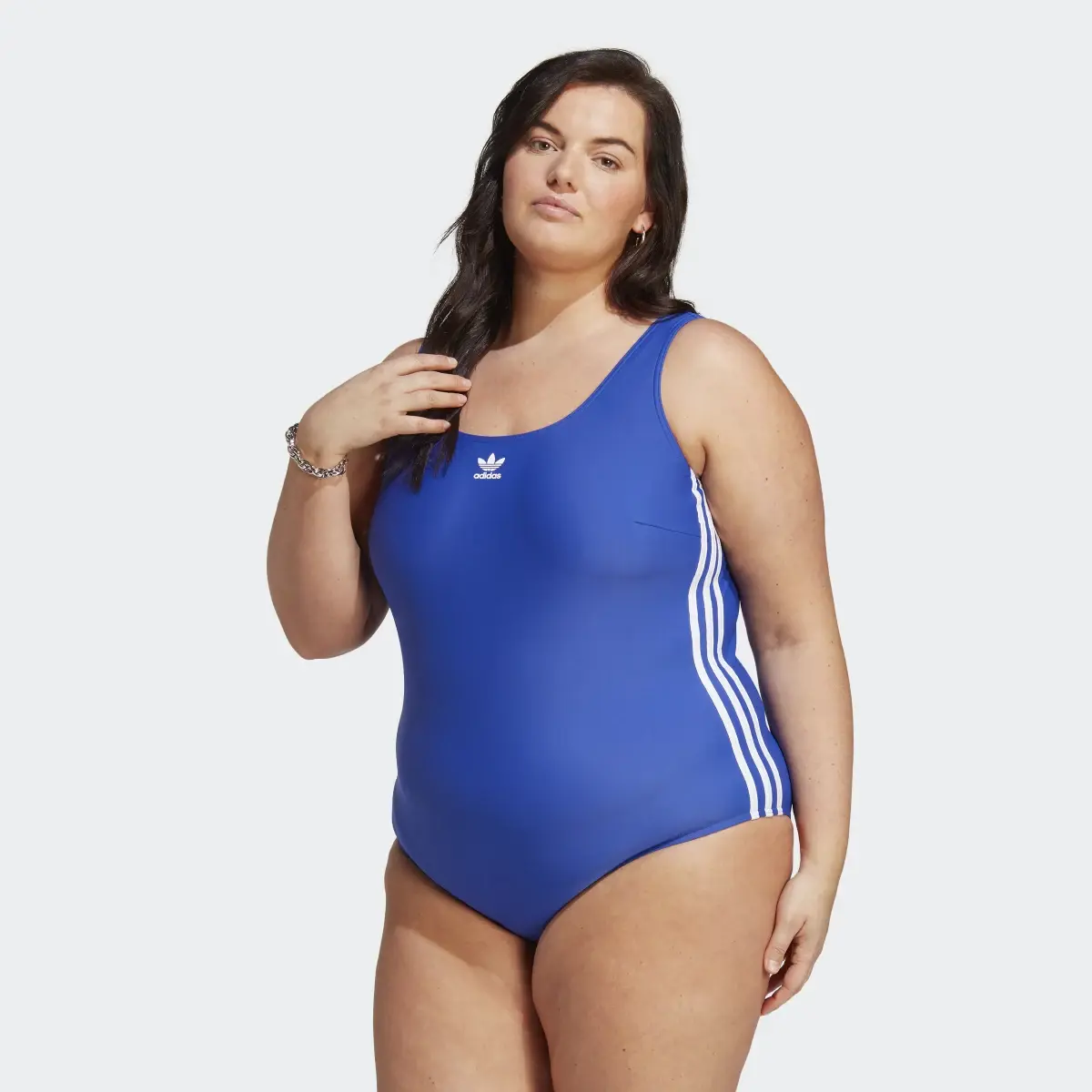 Adidas Fato de Banho 3-Stripes Adicolor (Plus Size). 2