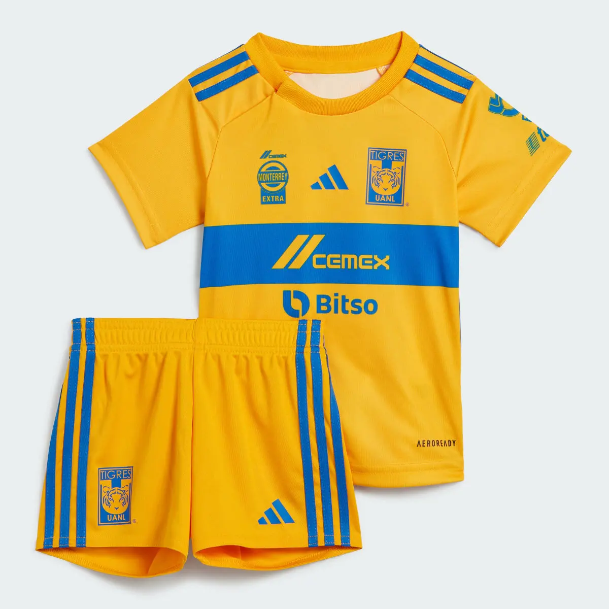 Adidas Uniforme de Local para Bebé Tigres UANL 23/24. 2