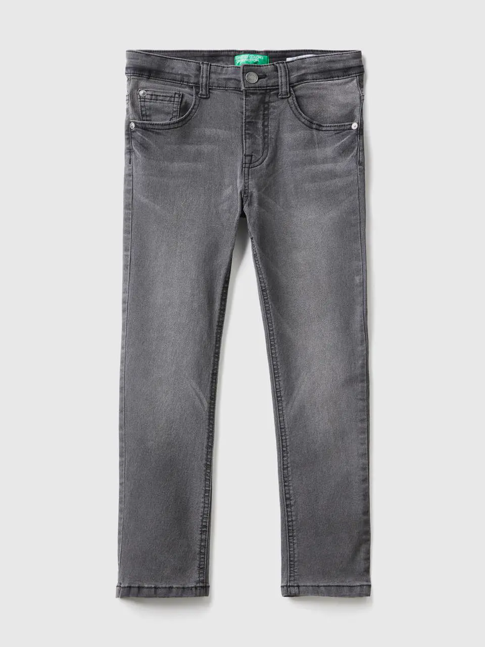 Benetton five-pocket skinny fit jeans. 1