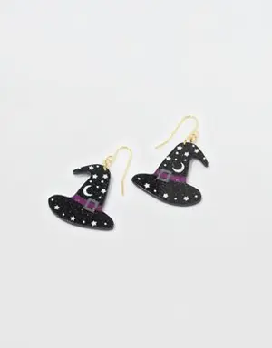 Witch Hat Earring