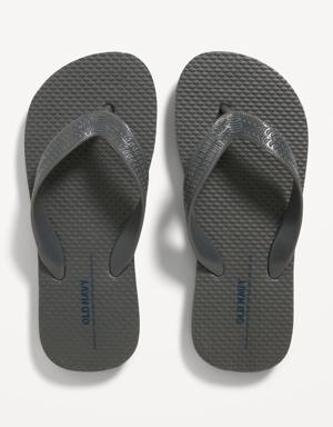 Old Navy Flip-Flop Sandals for Boys (Partially Plant-Based) gray