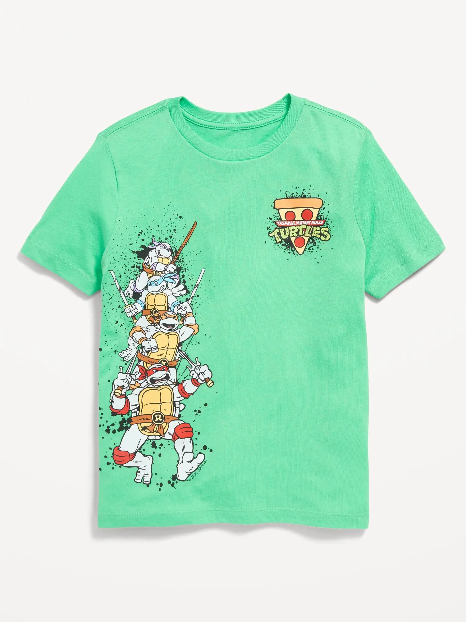 Old Navy Gender-Neutral Teenage Mutant Ninja Turtles™ T-Shirt for Kids green. 1