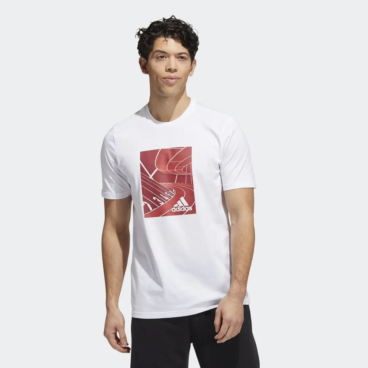 Adidas Basics Photo Real Graphic Tee. 2