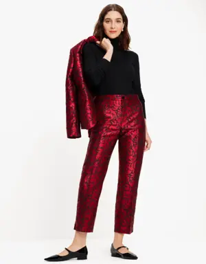 Flourish Swirl Brocade Pants