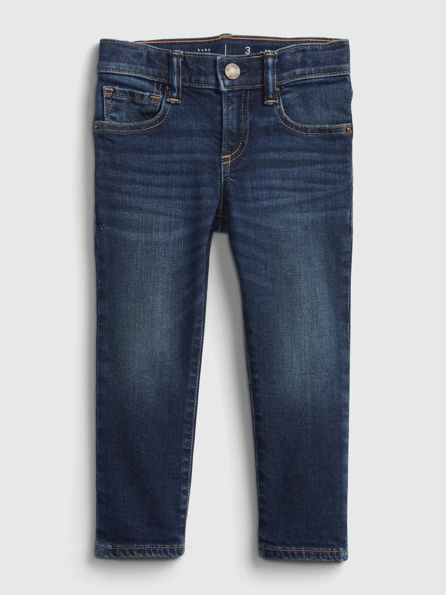 Gap Toddler Slim Jeans with Washwell&#153 blue. 1