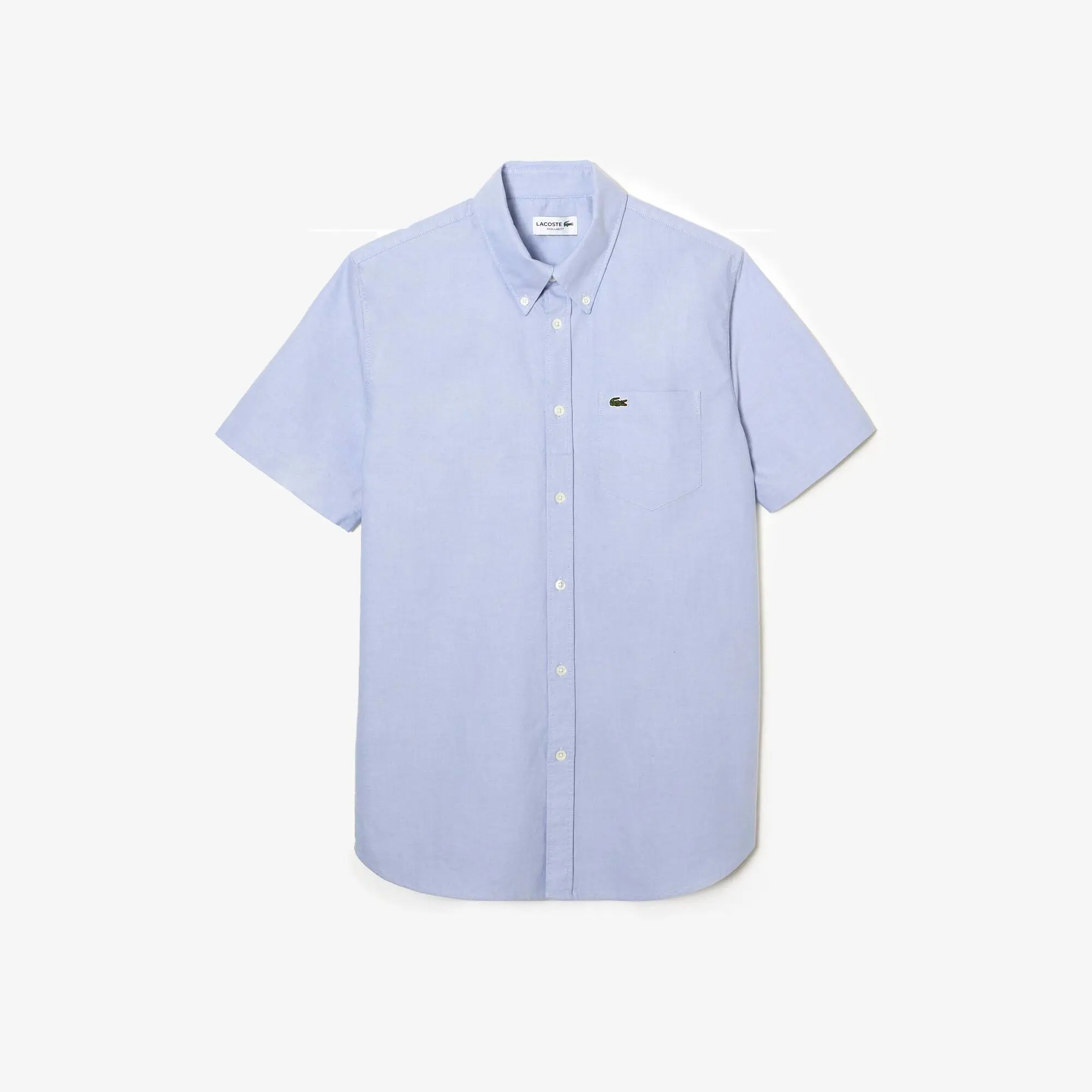 Lacoste Men's Regular Fit Oxford Cotton Shirt. 2