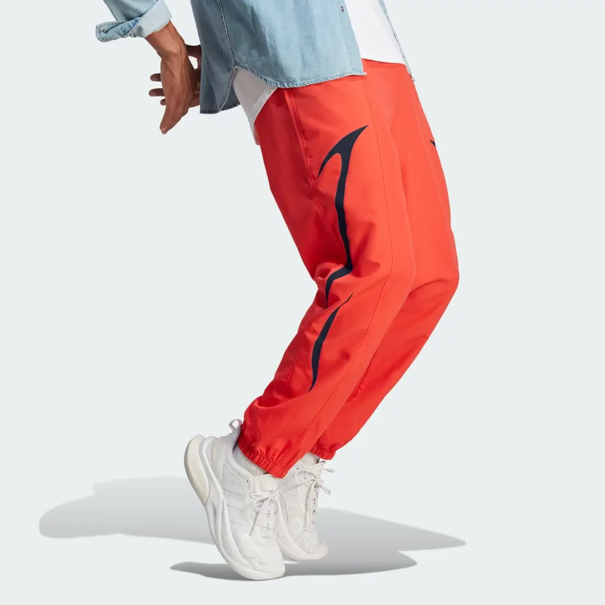 Adidas Colourblock Woven Tracksuit Bottoms. 3