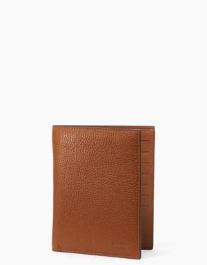 Jack Spade Pebbled Leather Travel Wallet