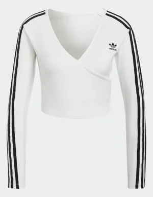 Adidas T-shirt Adicolor Classics Cropped Long Sleeve