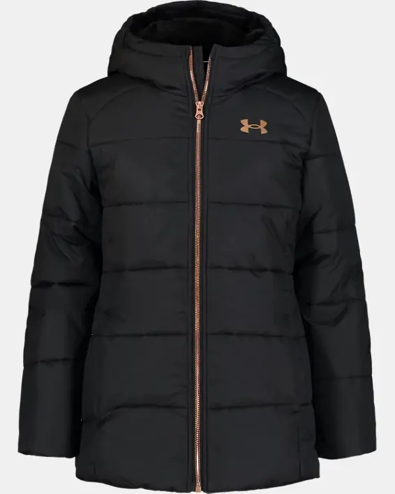 Under Armour Little Girls' UA Willow Puffer Jacket. 1