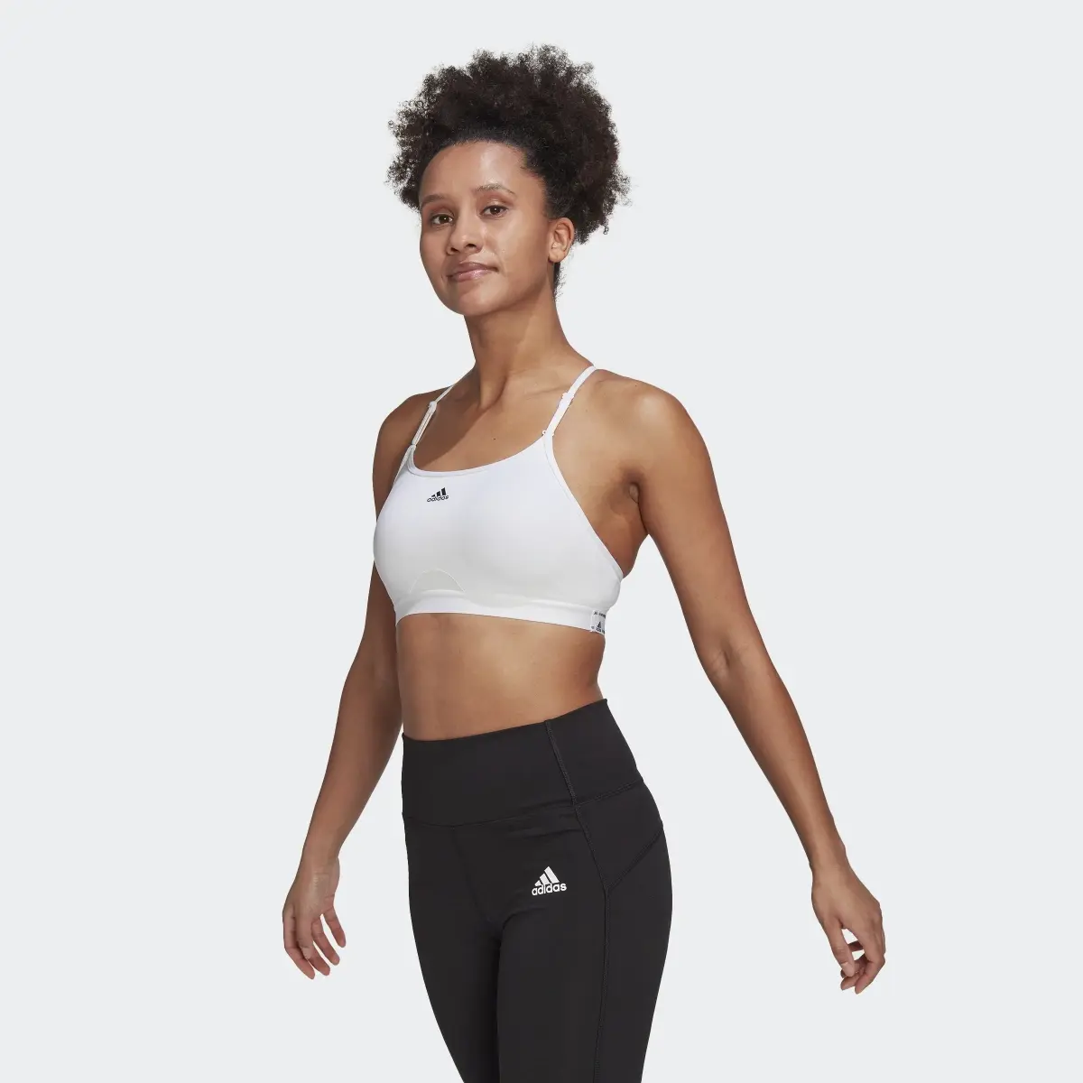 Adidas Aeroreact Training Light-Support Bra. 2