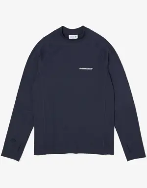 Lacoste Men’s Long Sleeve Organic Cotton Slim Fit T-Shirt