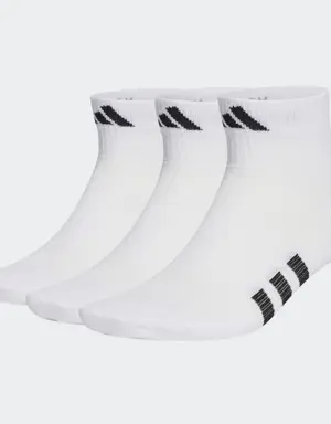 Adidas Performance Light Mid-Cut Socks 3 Pairs. 2 Adidas Performance Light Mid-Cut Socks 3 Pairs. 2