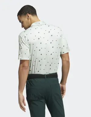 Adidas Ultimate365 Allover Print Polo Shirt. 3