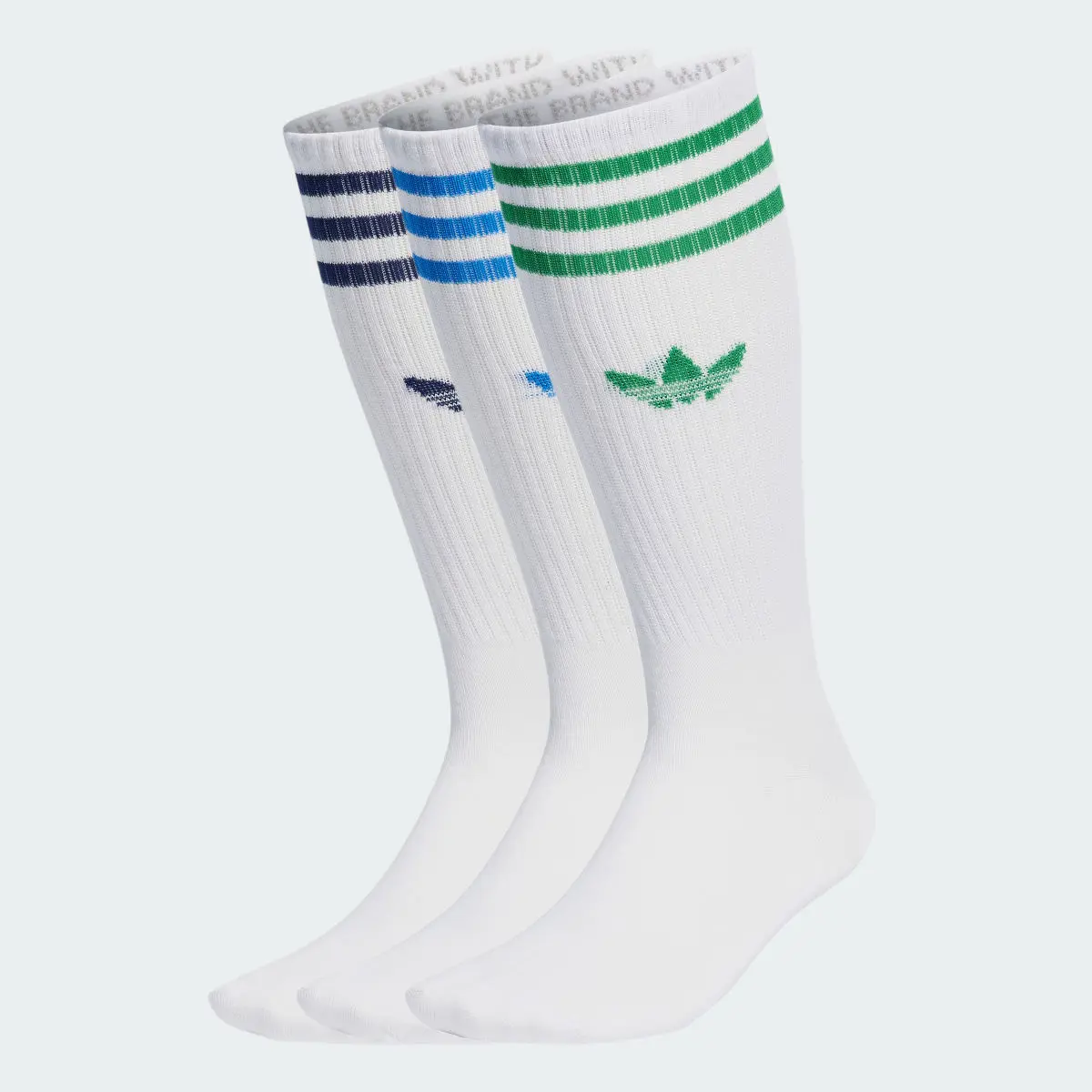 Adidas Solid Crew Socken, 3 Paar. 1