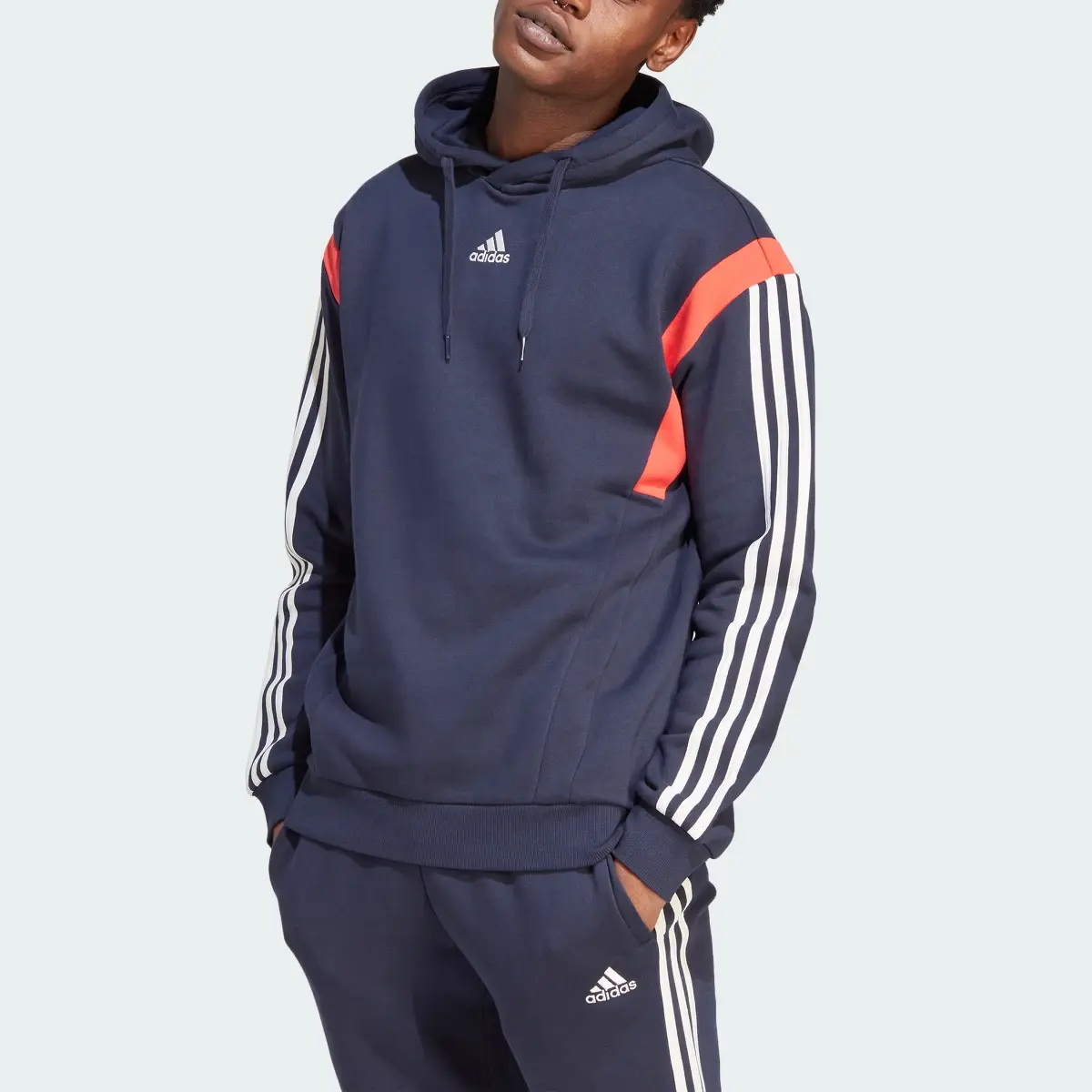 Adidas Sweatshirt com Capuz. 1
