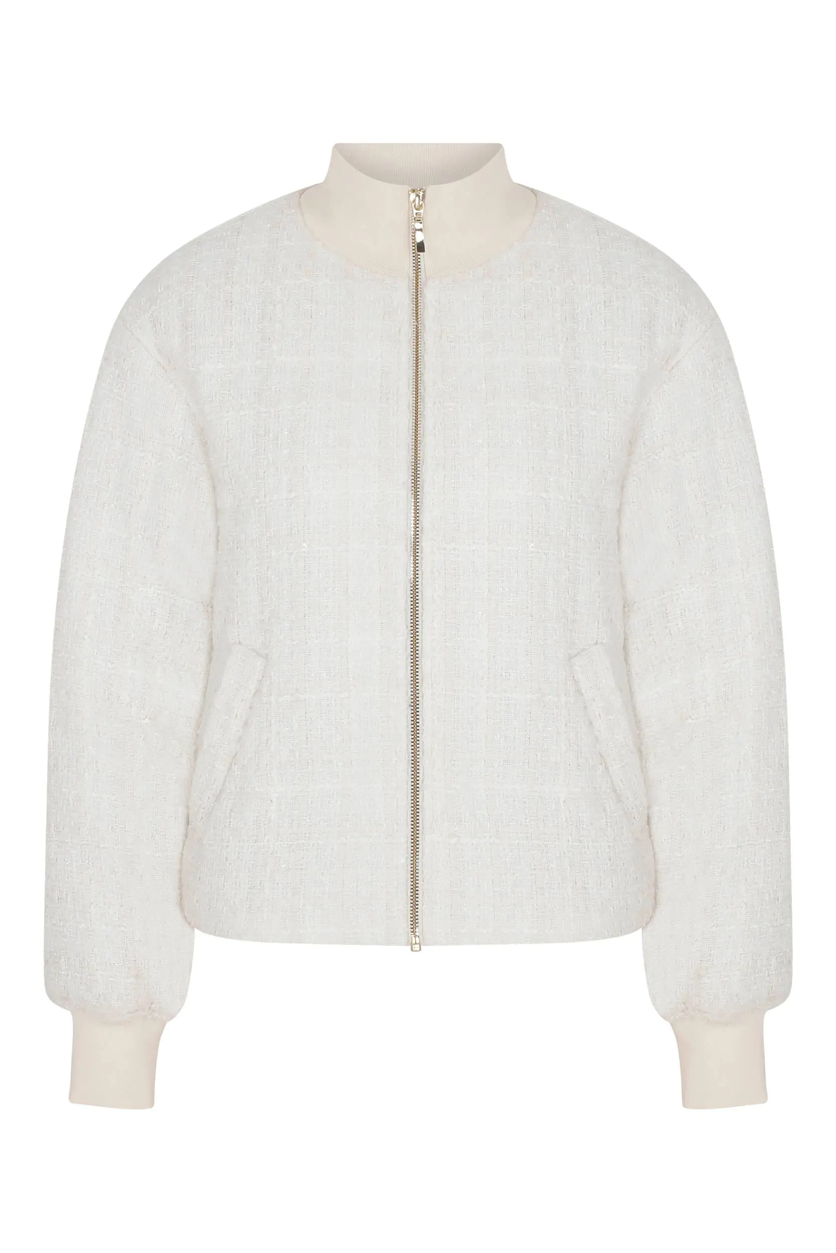 Roman Bone Bomber Jacket - 4 / BONE. 1