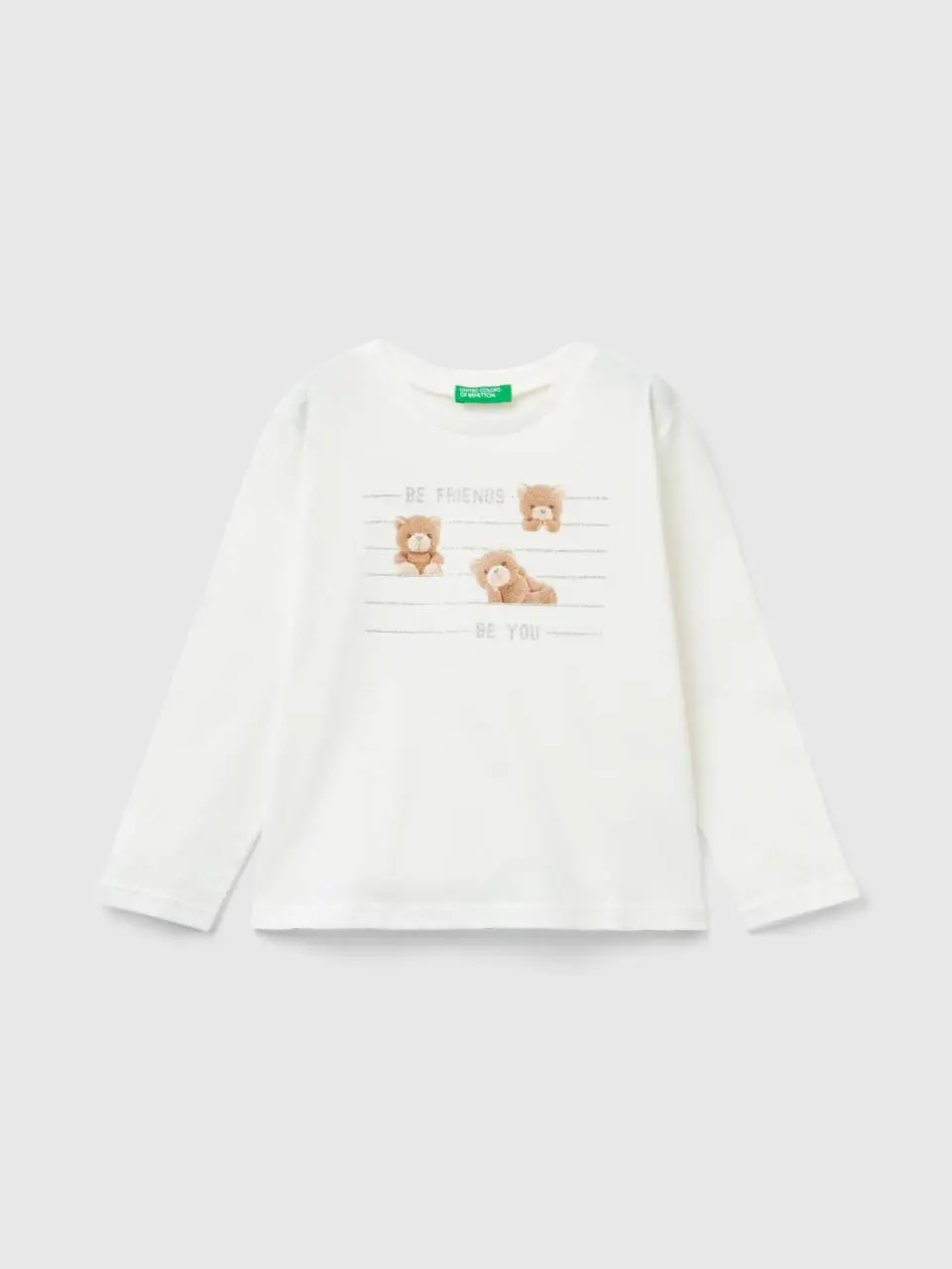 Benetton t-shirt with photo print. 1