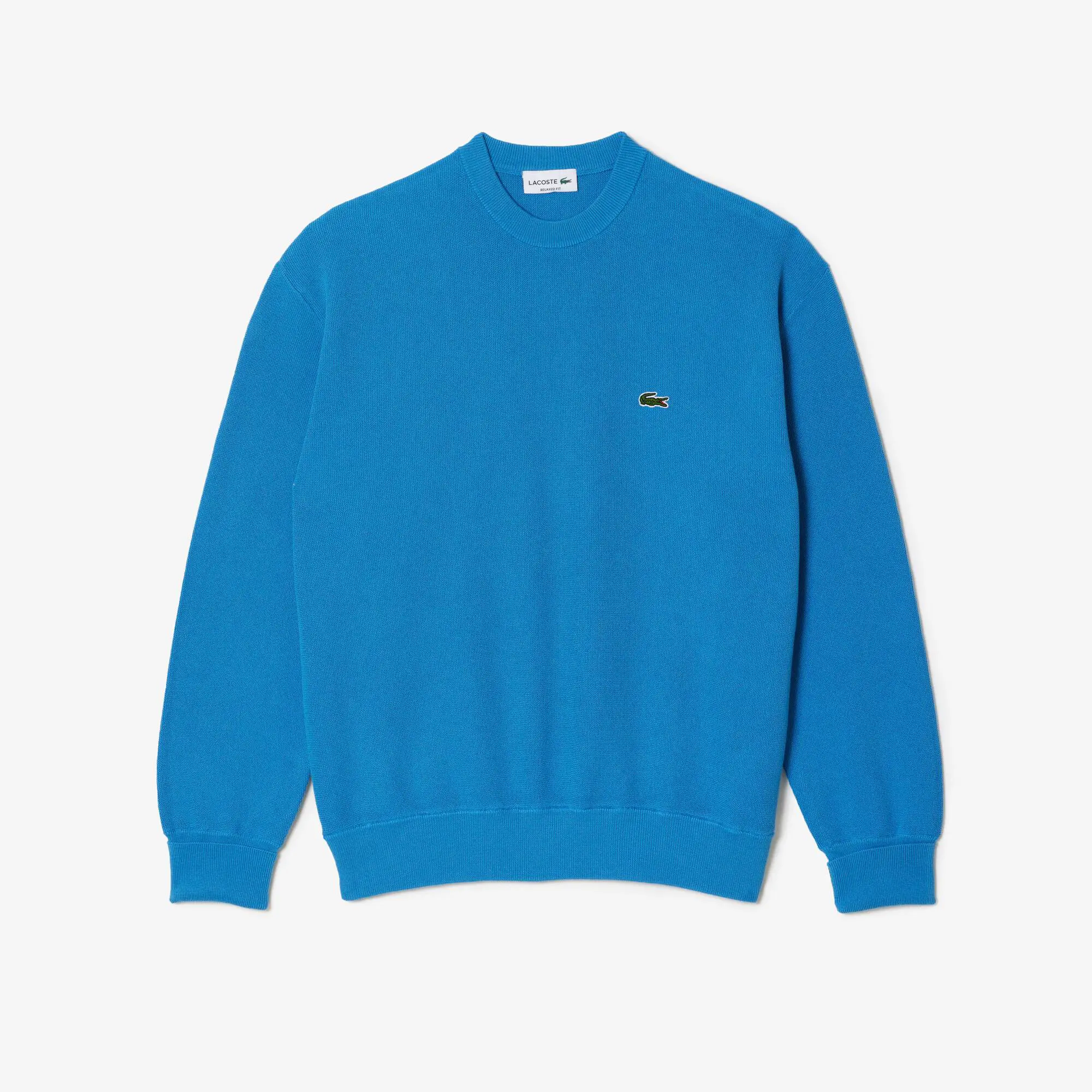 Lacoste Men’s Lacoste Round Neck Organic Cotton Sweater. 2