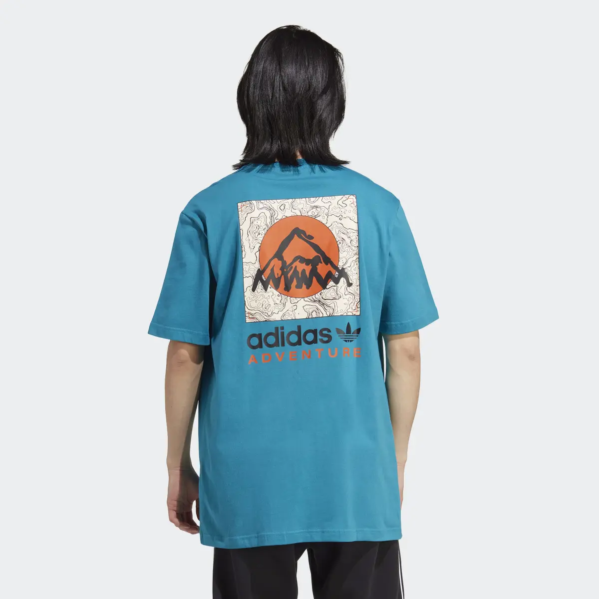 Adidas Adventure Mountain Back Tee. 3