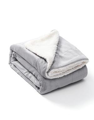 Grey - Sherpa Blanket