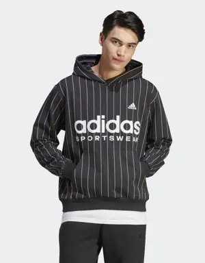 Adidas Pinstripe Fleece Hoodie. 2 Adidas Pinstripe Fleece Hoodie. 2