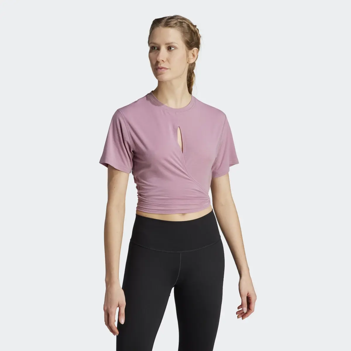 Adidas Playera Yoga Studio. 2