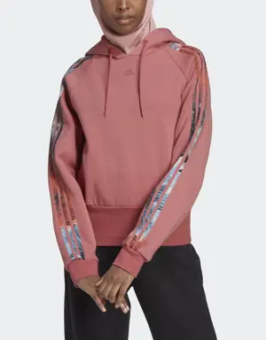 Adidas Sweat-shirt à capuche imprimé intégral