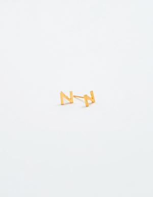 Gap Gold Initial Earrings multi