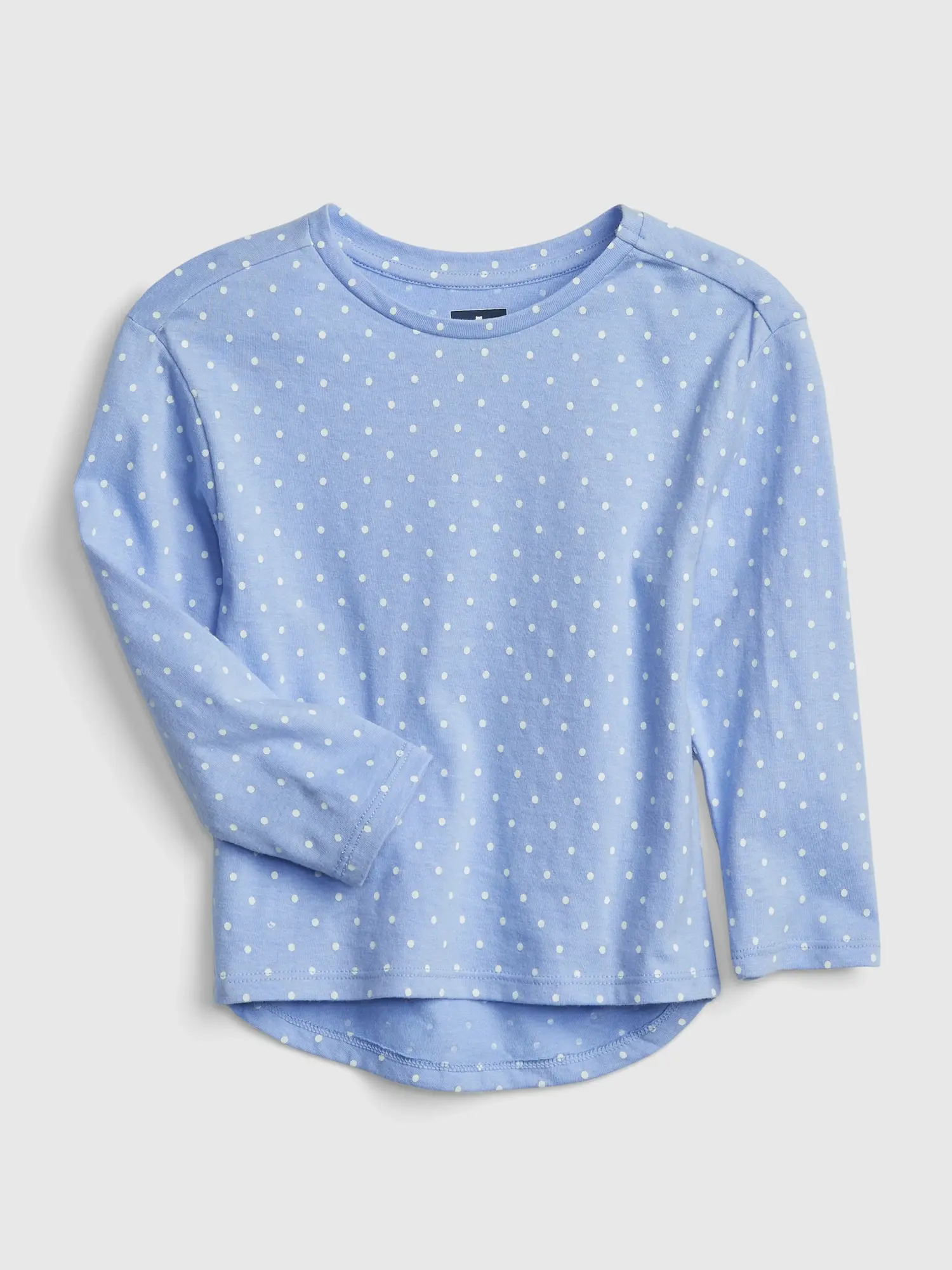 Gap Toddler 100% Organic Cotton Mix and Match Print Tunic Top blue. 1