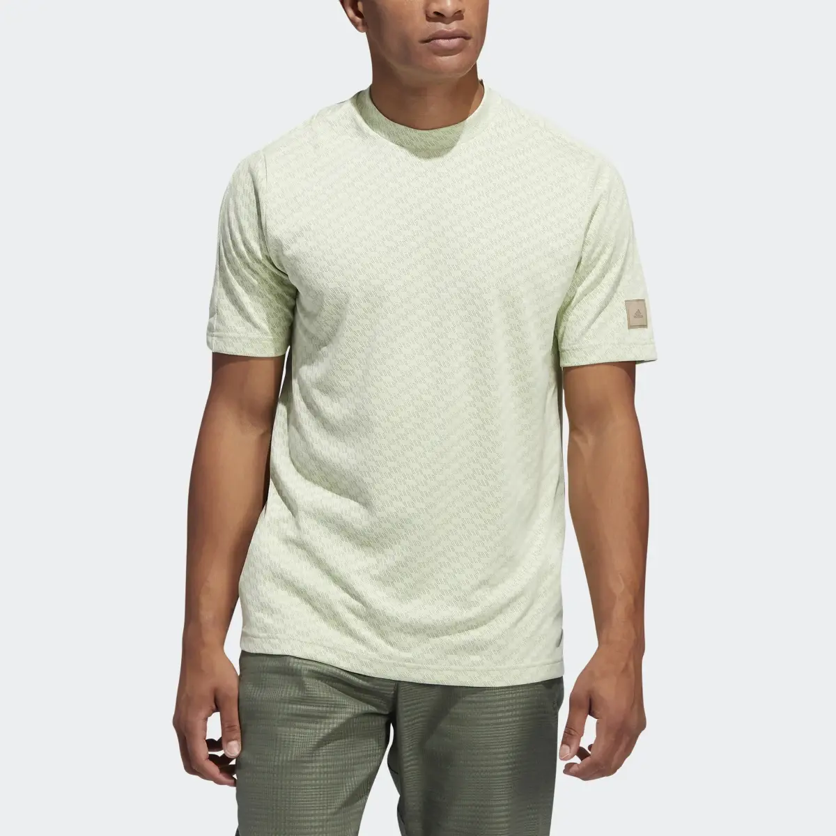 Adidas Adicross Mock Neck Polo Shirt. 1