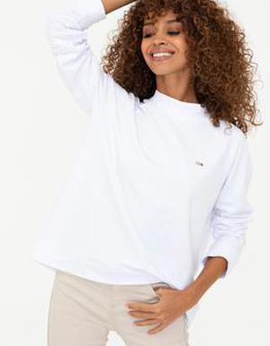 Kadın Beyaz Sweatshirt