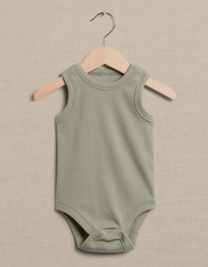 Banana Republic Essential SUPIMA® Bodysuit for Baby green